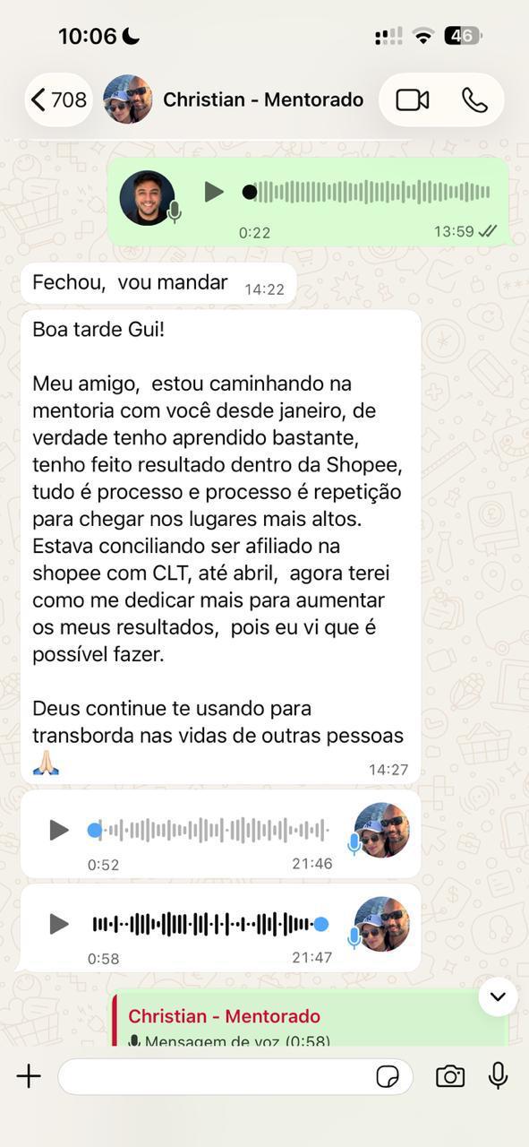 Christian, mentorado